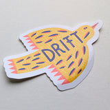 Drift Bird Sticker