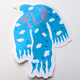 Fly Bird Sticker