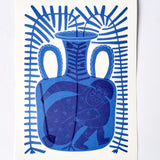 Cobalt Vase | A4 Art Print