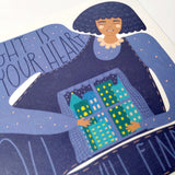 If Light Is In Your Heart | Square Art Print