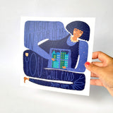 If Light Is In Your Heart | Square Art Print