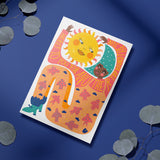 Sun and Moon | Birthday Card