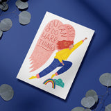 Do Hard Things | Greeting Card