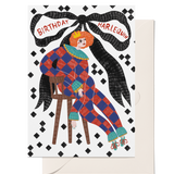 Birthday Harlequin | Birthday Card